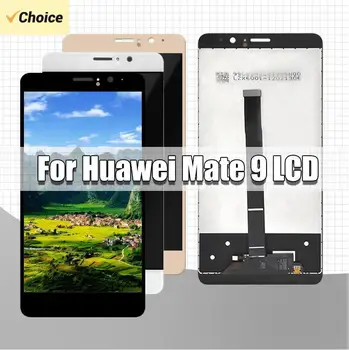 Тестван за Huawei Mate 9 LCD сензорен панел екран дигитайзер сензор MHA-L09 MHA-L29 дисплей събрание с рамка с инструменти