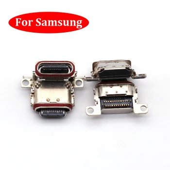 10-50Pcs За Samsung Galaxy S23 S22 S21 Plus Ultra G996 G991 G998 S906 S908 S901 S911 S918 S916 B USB зарядно устройство конектор