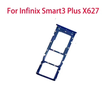 10PCS За Infinix Smart 3 5 6 Plus X627 X657 X6511 SIM карта тава притежателя четец SD слот адаптер ремонт част