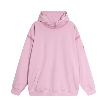 2023new Реколта розово CAVEMPT C.E качулка хип-хоп мъже жена тежък плат унисекс палто CAV EMPT пуловер Harajuku суитчър