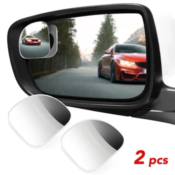 2pcs Огледало за сляпо петно за кола Регулируеми малки огледала за Toyota Corolla Yaris Rav4 Avensis Auris Camry C-hr 86 Prius