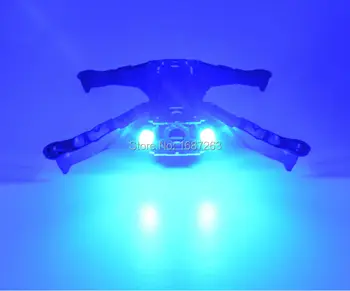 4 X RC Night Flying 1.5W Супер ярки LED светлини за самолетен квадрокоптер мултиротор QAV250 280 300 ect