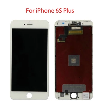 5.5'' A++++ Няма мъртъв пиксел за iPhone 6S Plus LCD дисплей със сензорен екран дигитайзер събрание черно-бяло
