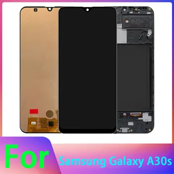 6.4'' TFT за Samsung Galaxy A30s A307F LCD дисплей сензорен екран дигитайзер събрание резервни части LCD дисплей