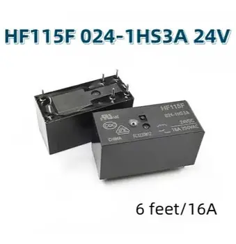 HF115F 024-1HS3A 24V 6 фута / 16A реле