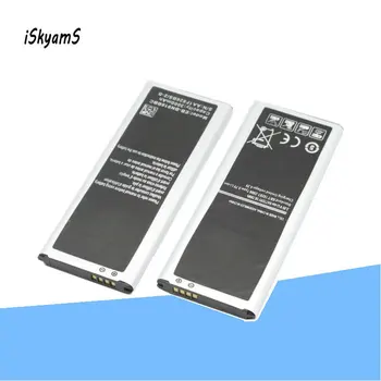iSkyamS 10pcs/lot 3000mAh EB-BN916BBC батерия за Samsung Galaxy NOTE4 N9100 N9108V N9109V N9106W NOTE 4 с NFC батерии