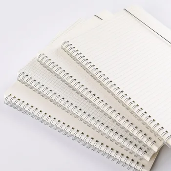 KDD A5 A6 B5 спирална книга бобина тетрадка Задание облицована точка празен решетка хартия планировчик Cuadernos за училищни пособия Kawaii канцеларски материали