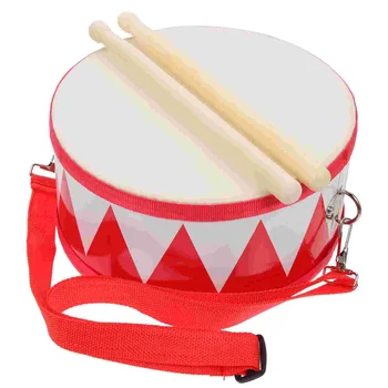 of Percussion Toy Snare Drum Early Learning Education Toy Percussion Snare Drum Детска играчка Двустранен барабан