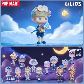 POP MART LiLiOS City Wild Boy Series Blind Box Kawaii кукла действие фигура сладък играчки Caixas колекционерска фигурка модел мистерия кутия