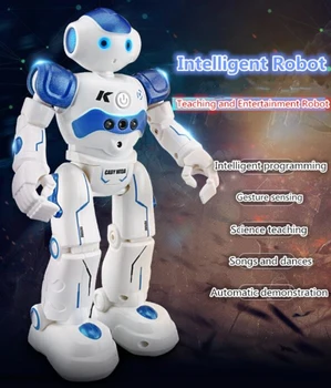 Smart RC робот играчка инфрачервен жест сензор докосване контрол робот слайд разходка танц пеене наука говори робот RC играчка дете момче подаръци