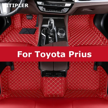 TITIPLER Персонализирани стелки за кола за Toyota Prius 2-ми 3-ти W2 W3 2003-2015 години Авто килими крак Coche аксесоари