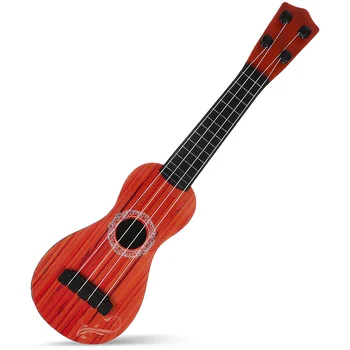 Ukulele музикален инструмент Ukulele акустична малка китара дърво като зърно Ukulele 4 струнна китара деца начинаещи подарък 38Cm 15In