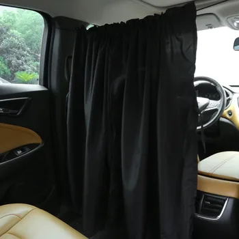Автомобилна изолационна завеса Запечатана таксиметрова кабина Защита на преградите и климатизация на търговски превозни средства Сенник и завеса за поверителност