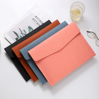 Бизнес стилен и прост документ чанта двоен слой щракам тип многоцветен по избор многофункционален куфарче
