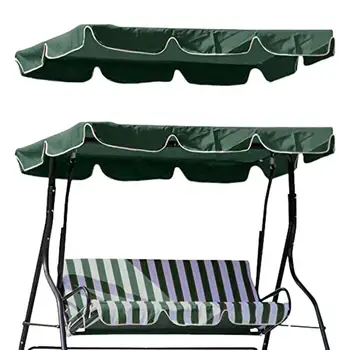 Водоустойчив градински люлка стол веранда люлка балдахин замяна слънцезащита защита горния капак за мебели градина веранда открит седалка