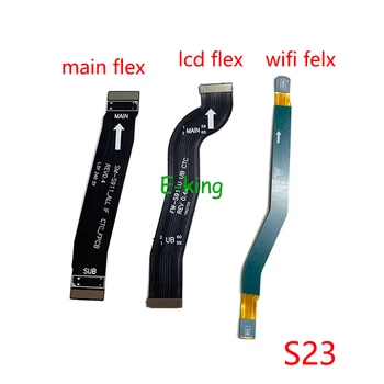 Дънна платка Flex за Samsung Galaxy S23 Plus Ultra Main Board дънна платка конектор LCD сигнал Flex кабел
