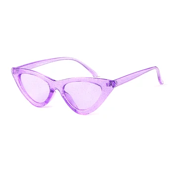 Котешко око Слънчеви очила Дамска мода Луксозен дизайнер Cateye слънчеви очила Мъжки модерни очила Дамски пътуващ стил UV400 очила