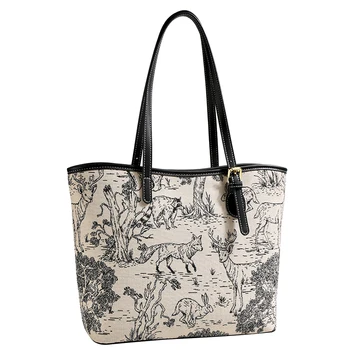 Мода високо качество бродерия голям капацитет жените чанта рамо голяма пазарска чанта Bolsa Feminina Bolso Mujer чанти за жени