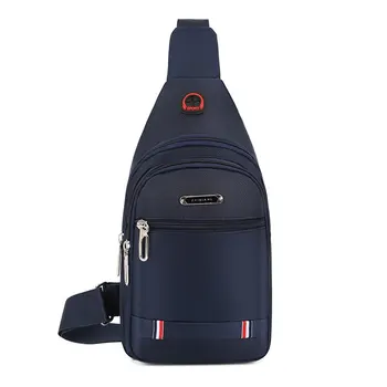 Мъже гърдите чанта нова мода тенденция crossbody чанта многофункционални открит спортни преносими рамо чанта за мъже