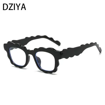Нова мода нередовни многоъгълник леопардови очила рамка жени популярни рамка личността дизайн оптичен спектакъл рамка 60947
