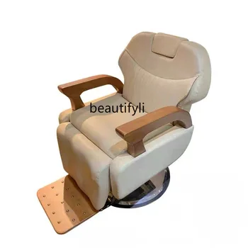 салон стол Накланящ се стол за грижа за косата Повдигане на физиотерапевтичен стол Салон за красота Стол
